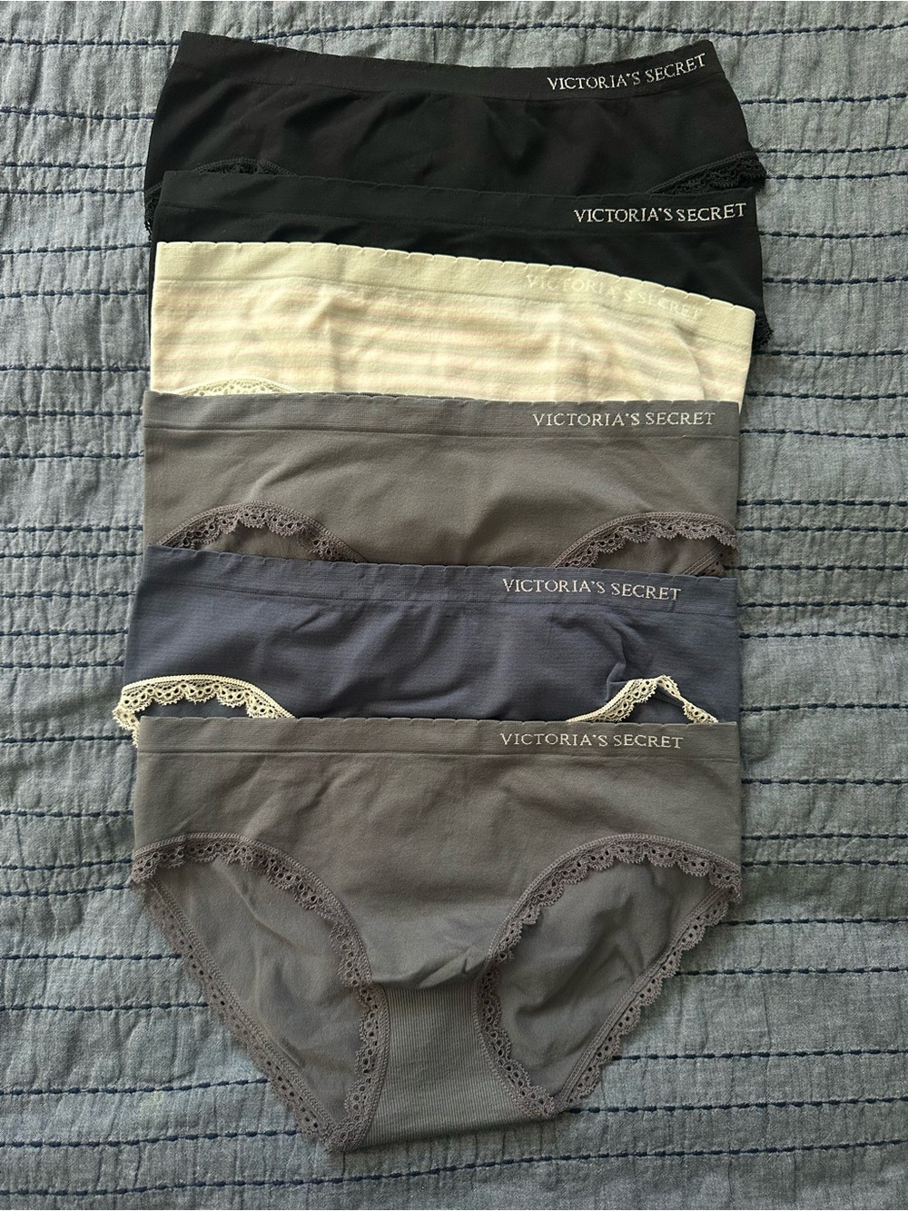 NWT Victoria's Secret HipHugger Panty Size Medium bundle